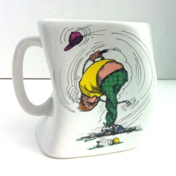 Gold Gifts | Dining | The Results Of Overswing Golf Coffee Mug Cup |  Poshmark